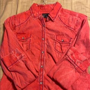 Woman’s Shyanne rodeo shirt like new